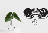 Black Cat Style 69 Vinyl Wall Car Window Decal - Fusion Decals