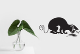 Black Cat Style 70 Vinyl Wall Car Window Decal - Fusion Decals