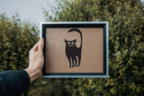 Black Cat Style 73 Vinyl Wall Car Window Decal - Fusion Decals