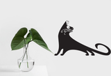 Black Cat Style 74 Vinyl Wall Car Window Decal - Fusion Decals