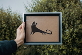 Black Cat Style 74 Vinyl Wall Car Window Decal - Fusion Decals