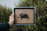 Black Cat Style 78 Vinyl Wall Car Window Decal - Fusion Decals
