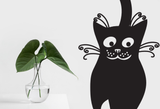 Black Cat Style 81 Vinyl Wall Car Window Decal - Fusion Decals