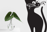 Black Cat Style 84 Vinyl Wall Car Window Decal - Fusion Decals