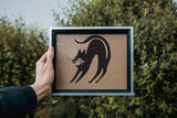 Black Cat Style 87 Vinyl Wall Car Window Decal - Fusion Decals
