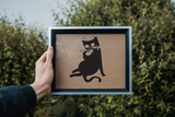 Black Cat Style 91 Vinyl Wall Car Window Decal - Fusion Decals