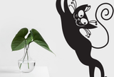 Black Cat Style 94 Vinyl Wall Car Window Decal - Fusion Decals