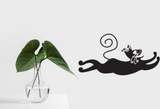 Black Cat Style 97 Vinyl Wall Car Window Decal - Fusion Decals