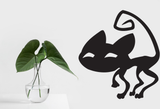Black White Cat Style 4 Vinyl Wall Car Window Decal - Fusion Decals