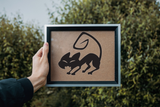 Black White Cat Style 9 Vinyl Wall Car Window Decal - Fusion Decals