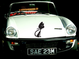 Black White Cat Style 14 Vinyl Wall Car Window Decal - Fusion Decals