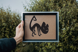 Black White Cat Style 21 Vinyl Wall Car Window Decal - Fusion Decals