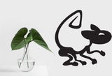 Black White Cat Style 23 Vinyl Wall Car Window Decal - Fusion Decals