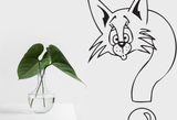 Cartoon Style Cat 5 Vinyl Wall Car Window Decal - Fusion Decals