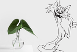 Cartoon Style Cat 39 Vinyl Wall Car Window Decal - Fusion Decals