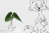 Cartoon Style Cat 46 Vinyl Wall Car Window Decal - Fusion Decals