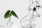 Cartoon Style Cat 49 Vinyl Wall Car Window Decal - Fusion Decals