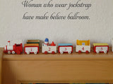 Woman who wear jockstrap
have make believe ballroom. Vinyl Wall Car Window Decal - Fusion Decals