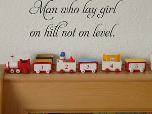 Man who lay girl
on hill not on level. Vinyl Wall Car Window Decal - Fusion Decals