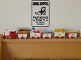 Animal Hospital Violators will be sprayed Sign Vinyl Wall Decal - Fusion Decals