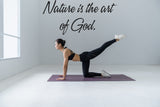 Nature is the art of God. Style 16 Vinyl Wall Car Window Decal - Fusion Decals