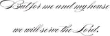 But for me and my house we will serve the Lord. Style 05 Vinyl Wall Car Window Decal - Fusion Decals