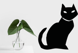 HALLOWEEN BLACKCAT 01 Vinyl Wall Car Window Decal - Fusion Decals