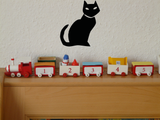 HALLOWEEN CAT 01 Vinyl Wall Car Window Decal - Fusion Decals