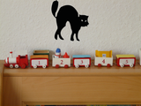 HALLOWEEN CAT 04 Vinyl Wall Car Window Decal - Fusion Decals