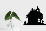  HALLOWEEN HAUNTED HOUSE 01 Vinyl Wall Car Window Decal - Fusion Decals