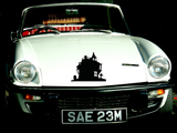  HALLOWEEN HAUNTED HOUSE 01 Vinyl Wall Car Window Decal - Fusion Decals