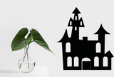  HALLOWEEN HAUNTED HOUSE 02 Vinyl Wall Car Window Decal - Fusion Decals