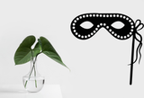  HALLOWEEN MASQUERADE MASK 01 Vinyl Wall Car Window Decal - Fusion Decals