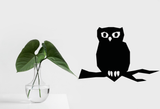  HALLOWEEN OWL 01 Vinyl Wall Car Window Decal - Fusion Decals