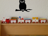 HALLOWEEN OWL 01 Vinyl Wall Car Window Decal - Fusion Decals