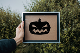  HALLOWEEN PUMPKIN 07 Vinyl Wall Car Window Decal - Fusion Decals