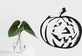  HALLOWEEN PUMPKIN 09 Vinyl Wall Car Window Decal - Fusion Decals