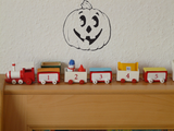  HALLOWEEN PUMPKIN 11 Vinyl Wall Car Window Decal - Fusion Decals