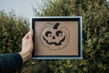  HALLOWEEN PUMPKIN 12 Vinyl Wall Car Window Decal - Fusion Decals