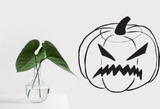  HALLOWEEN PUMPKIN 22 Vinyl Wall Car Window Decal - Fusion Decals