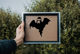 HALLOWEEN SCARY GHOST 01 Vinyl Wall Car Window Decal - Fusion Decals