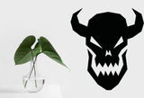 HALLOWEEN SILHOUETTES DEMON 01 Vinyl Wall Car Window Decal - Fusion Decals