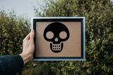  HALLOWEEN SKULL 01 Vinyl Wall Car Window Decal - Fusion Decals