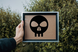  HALLOWEEN SKULL 03 Vinyl Wall Car Window Decal - Fusion Decals