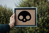  HALLOWEEN SKULL 04 Vinyl Wall Car Window Decal - Fusion Decals