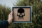  HALLOWEEN SKULL FANGS 01 Vinyl Wall Car Window Decal - Fusion Decals