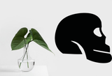  HALLOWEEN SKULL PROFILE 01 Vinyl Wall Car Window Decal - Fusion Decals