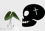 HALLOWEEN SKULLCROSS 01 Vinyl Wall Car Window Decal - Fusion Decals