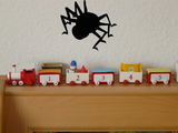  HALLOWEEN SPIDER 01 Vinyl Wall Car Window Decal - Fusion Decals