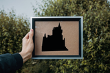  HALLOWEEN SPOOKY CASTLE 01 Vinyl Wall Car Window Decal - Fusion Decals